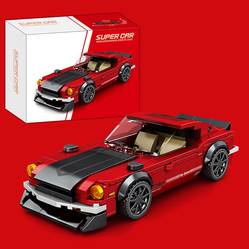 Model Kit Jdm - STEM Building Blocks Classic Racing Cars