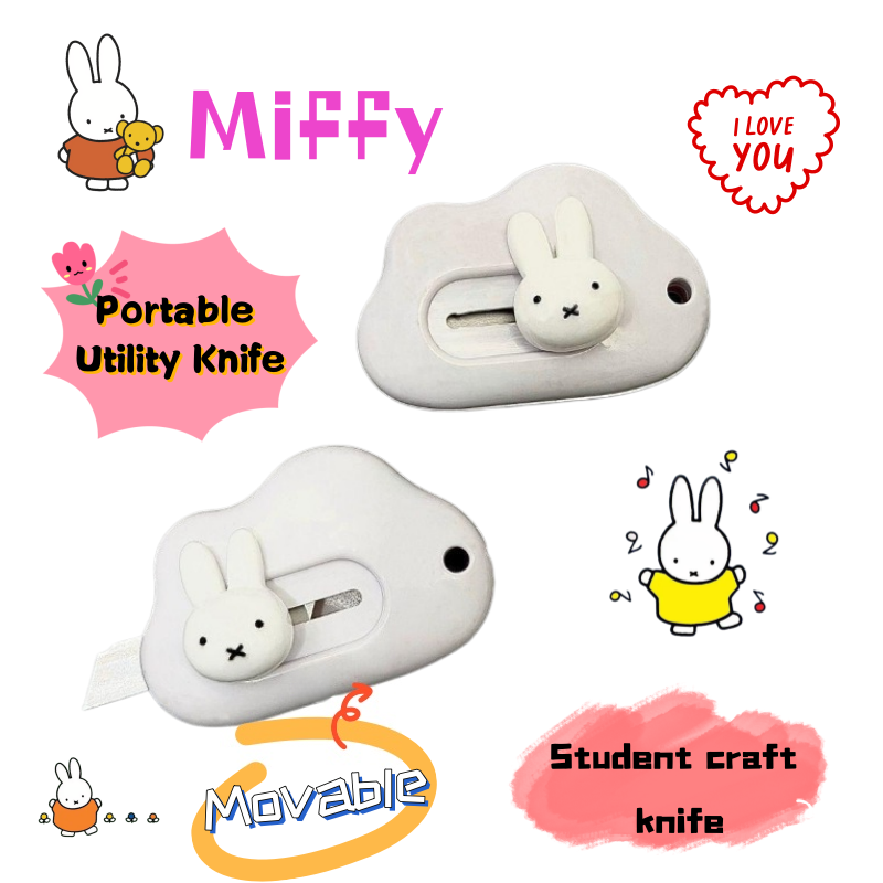 Model Kit Plastic - Miffy rabbit art knife creative personality