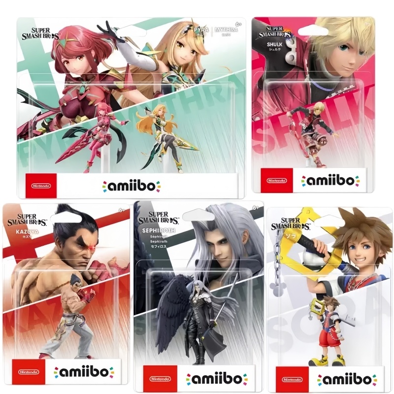 Model Kit Xenoblade - Original In-Stock Nintend Amiib Sephiroth Pyra