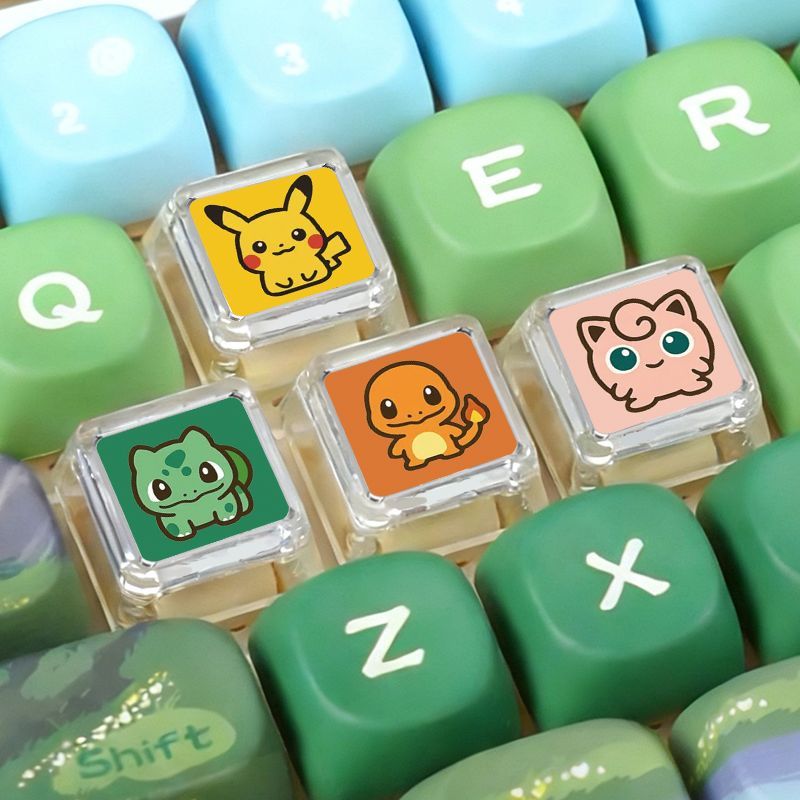 Model Kit Plastic - Pokémon Cross Axle Mechanical Keyboard Key