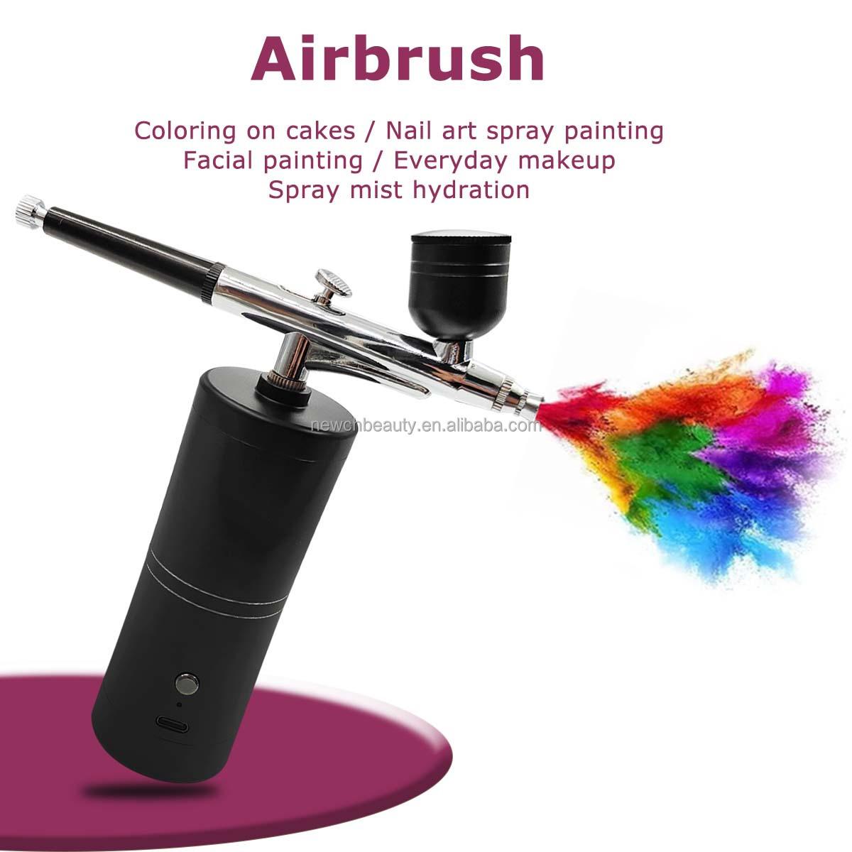 Airbrush Compressor Kit - Cordless Airbrush Kit with Compressor USB