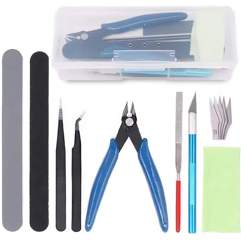 Model Kit Simulator - 9PCS/1set Model Building Tool Kit, Basic