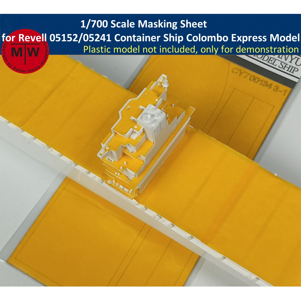 Model Kit Revell - 1/700 Scale Masking Sheet for Revell