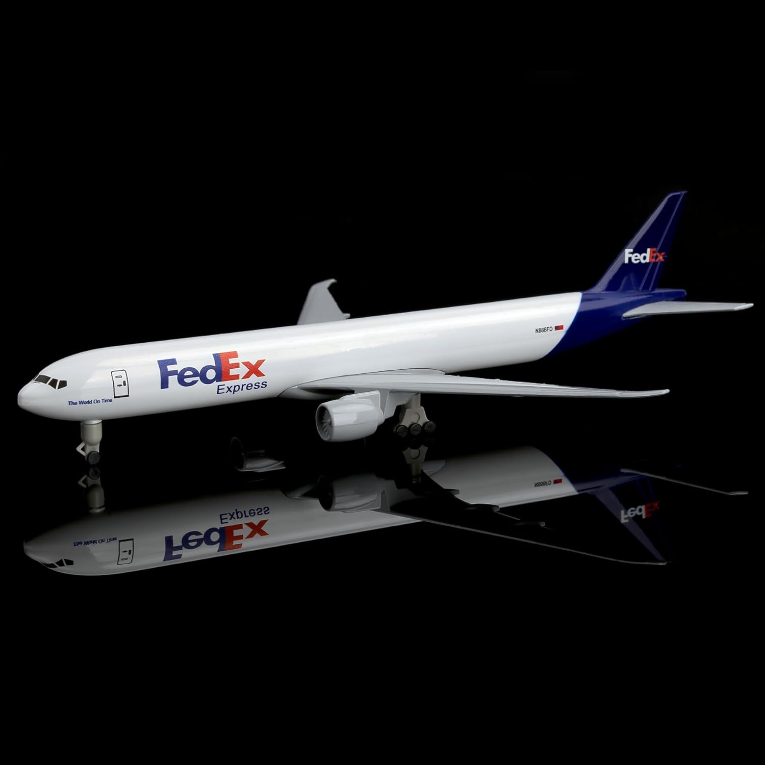 Model Kit Plane - 20cm Fedex B777 Airplane Model Toy
