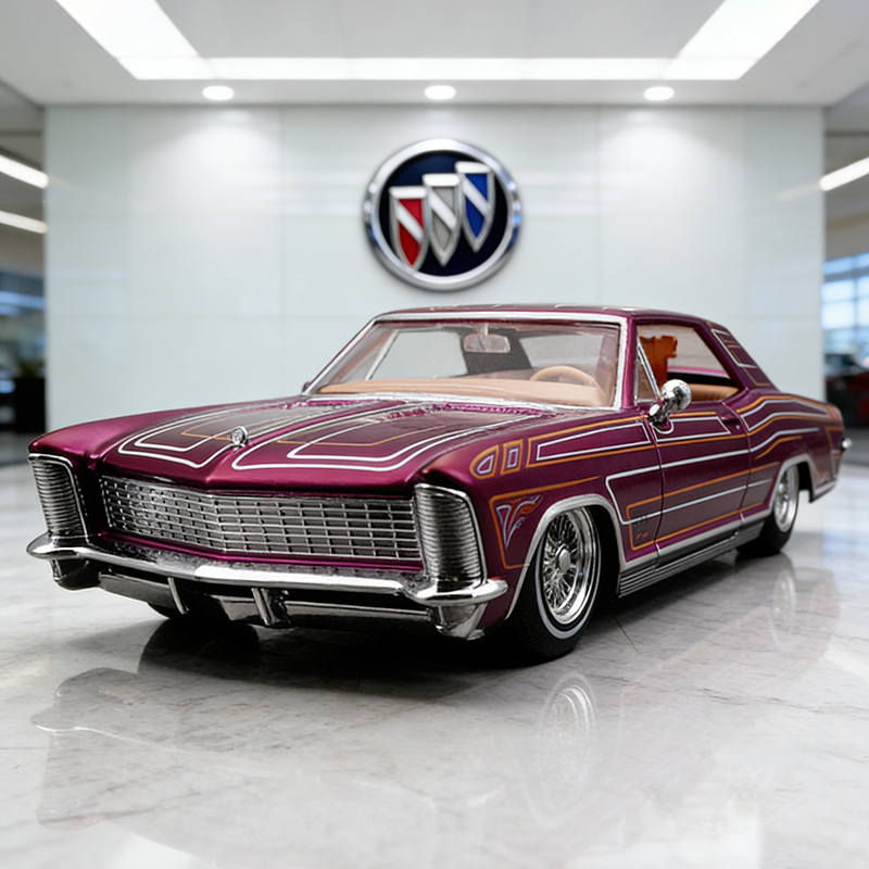 Model Kit Mustang - Maisto 1:26 Buick Riviera 1965 Modified