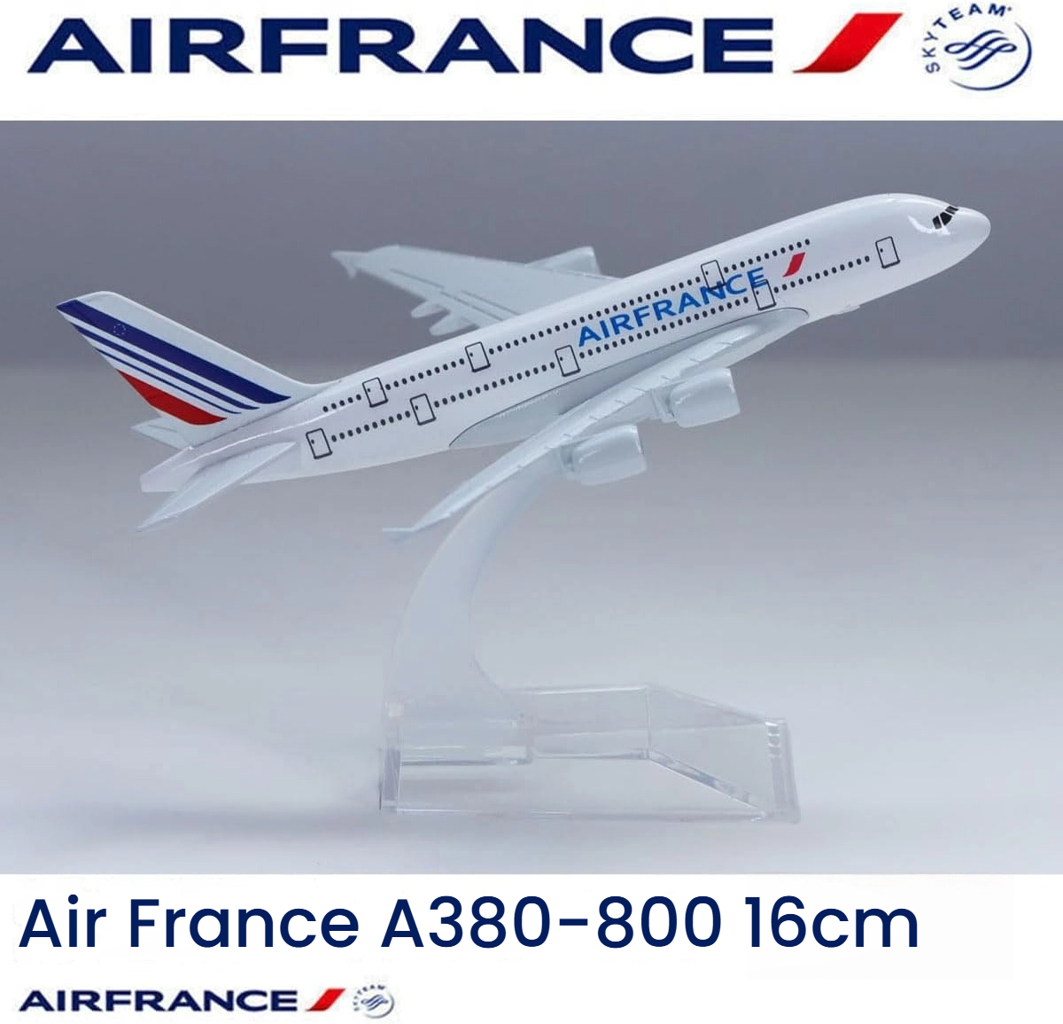 Model Kit Plane - 1/400 16cm France A380 Model Plane