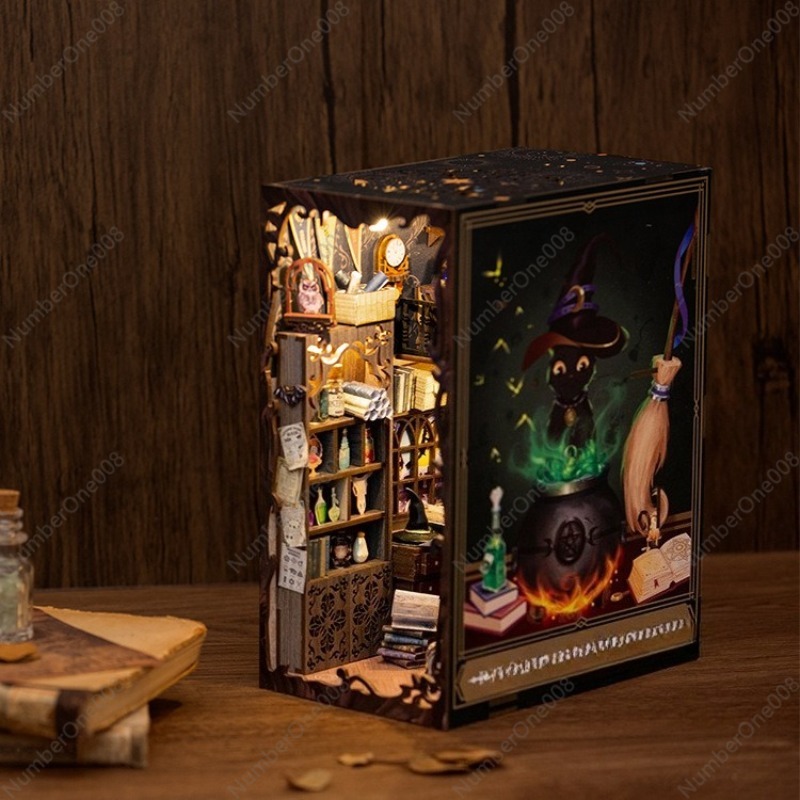 Wooden Bookstore Model DIY, 3D - огляд і ціна Model Kit Wood