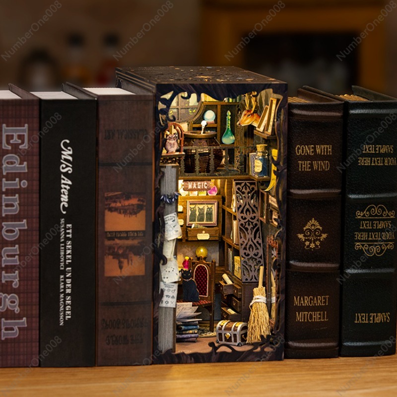 Wooden Bookstore Model DIY, 3D - огляд і ціна Model Kit Wood