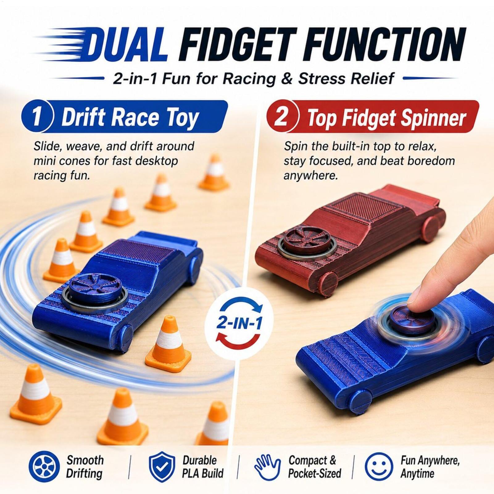 Mini Pocket Drift Car Fidget T - огляд і ціна Model Kit Cars