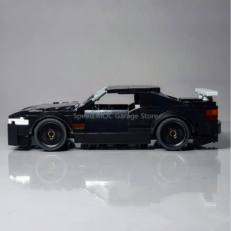 MOC Black 1990s JDM Sports Car - огляд і ціна Model Kit Jdm