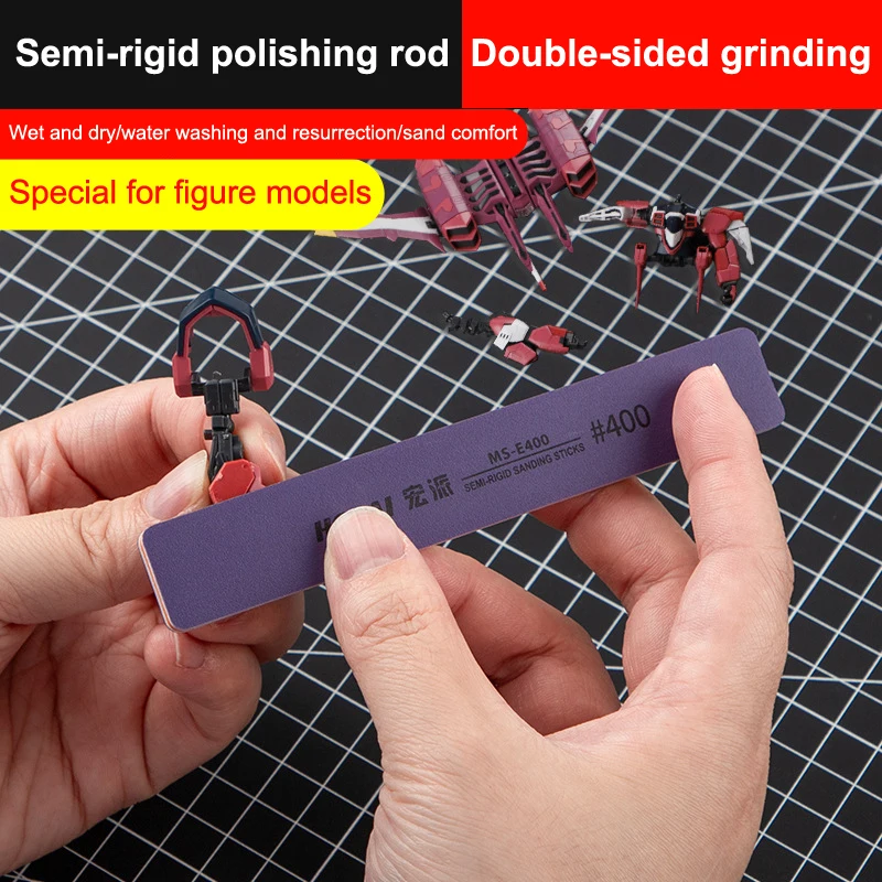 6Pcs MS-E400-1500 Semi-rigid S - огляд і ціна Sanding Stick Set