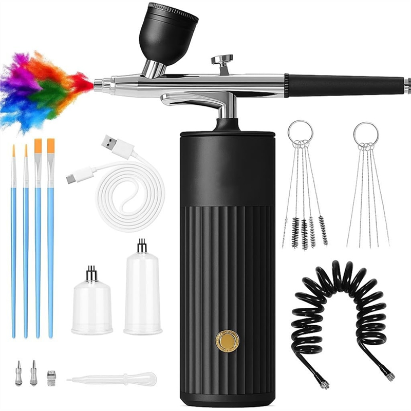 MOPHE-Cordless Airbrush Set, R - огляд і ціна Airbrush Compressor Kit