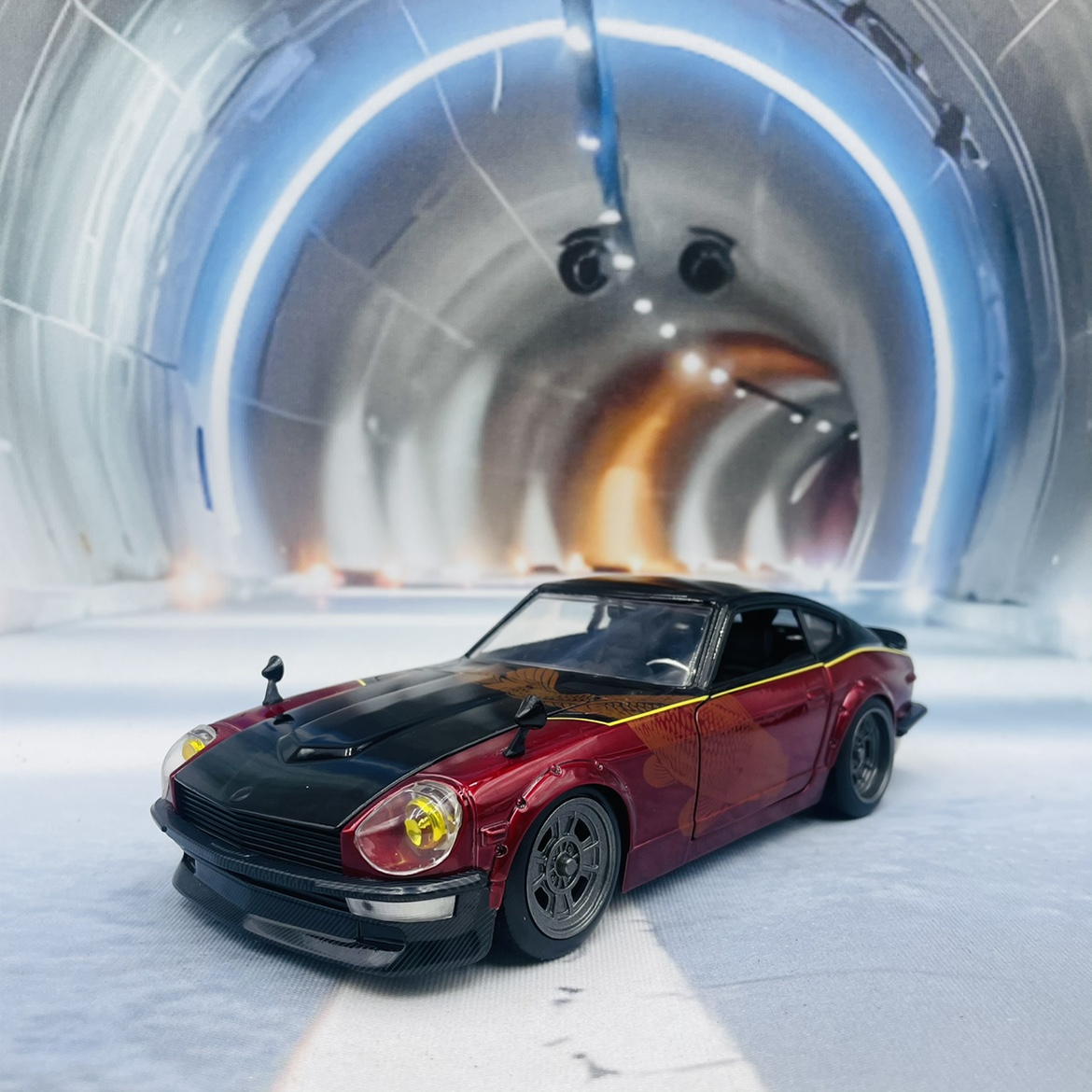 JADA 1:24 Datsun 240Z 1972 All - огляд і ціна Model Kit Mustang