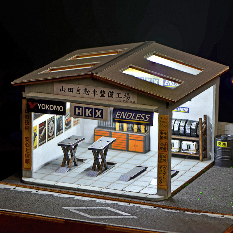 1:64 Scale DIY Auto Repair Sho - огляд і ціна Model Kit Cars
