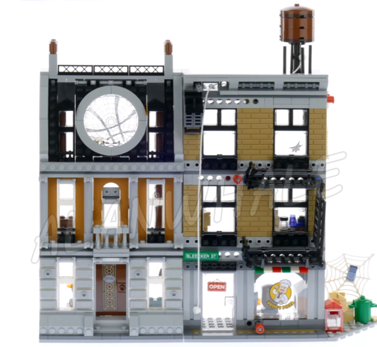 1044pcs Super Revengers 3-leve - огляд і ціна Model Kit Levels