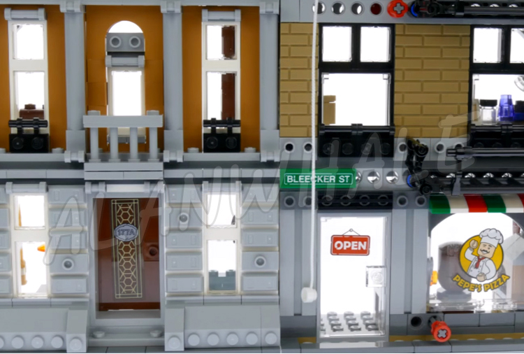 1044pcs Super Revengers 3-leve - огляд і ціна Model Kit Levels