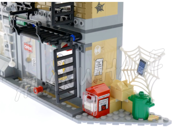1044pcs Super Revengers 3-leve - огляд і ціна Model Kit Levels