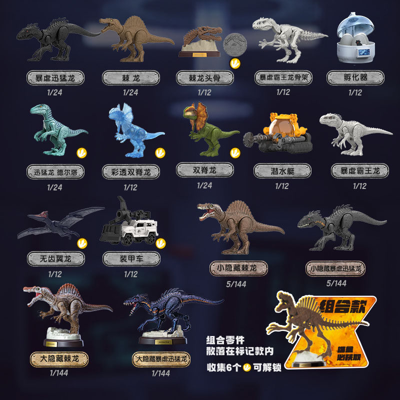 BLOKEES Jurassic World Jurassi - огляд і ціна Model Kit Action Figure