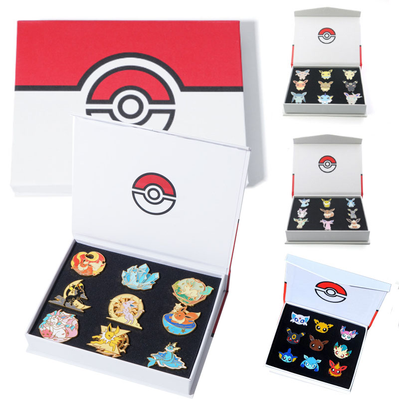 9 Style Pokemon Badges Evees F - огляд і ціна Model Kit Umbreon