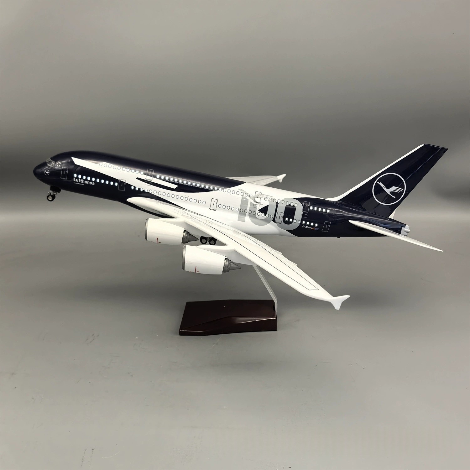 New 45cm Lufthansa A380 100 Ye - огляд і ціна Model Kit Plane