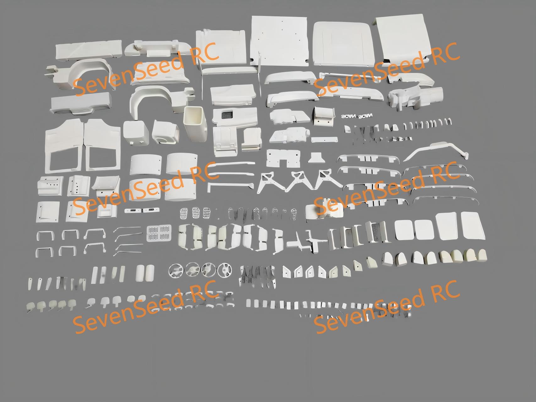 3d Printed Truck KIT SCANI XT  - огляд і ціна Model Kit Jdm