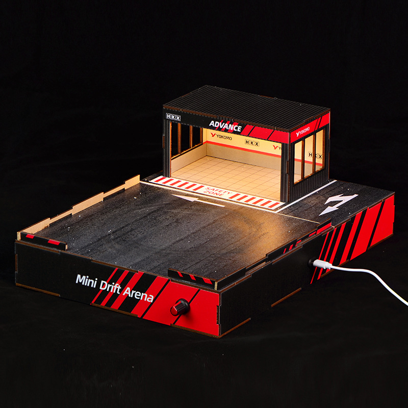 1:64 Scale DIY Drift Track Dio - огляд і ціна Model Kit Cars