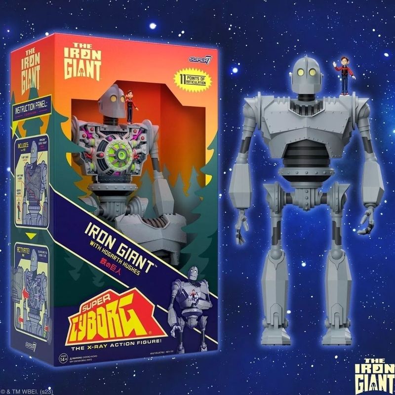 [In Stock] SUPER7 The Giant Ir - огляд і ціна Model Kit Medabots