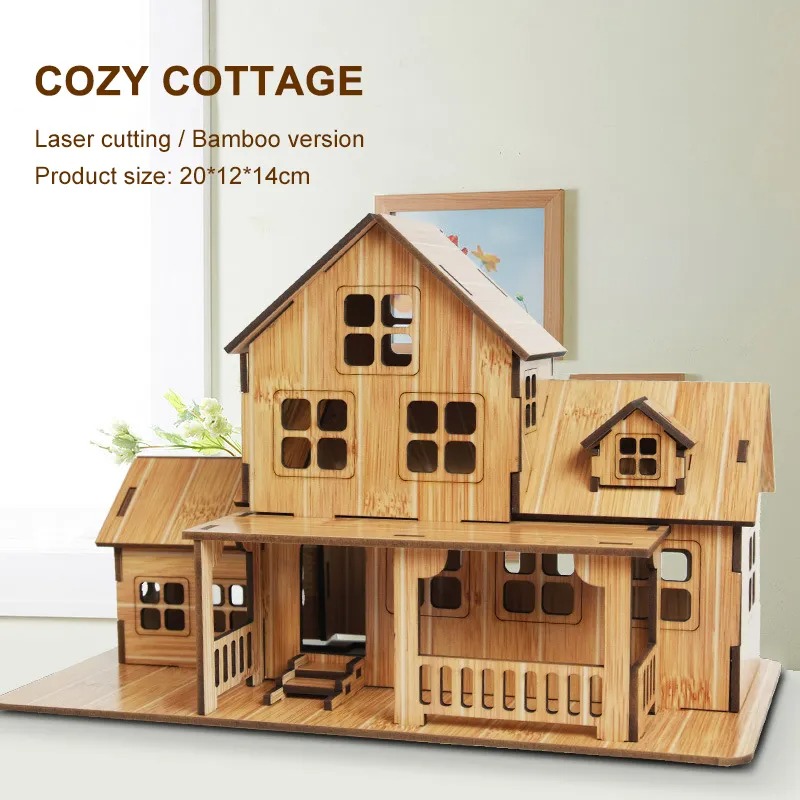3D Wooden Puzzle Model GamesCo - огляд і ціна Model Kit Wood