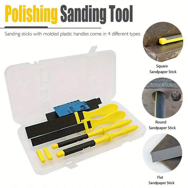 4pcs Sanding Sticks Set w/ Pla - огляд і ціна Sanding Stick Set
