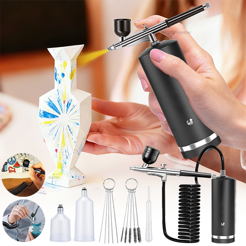 Airbrush with Compressor Paint - огляд і ціна Airbrush Compressor Kit