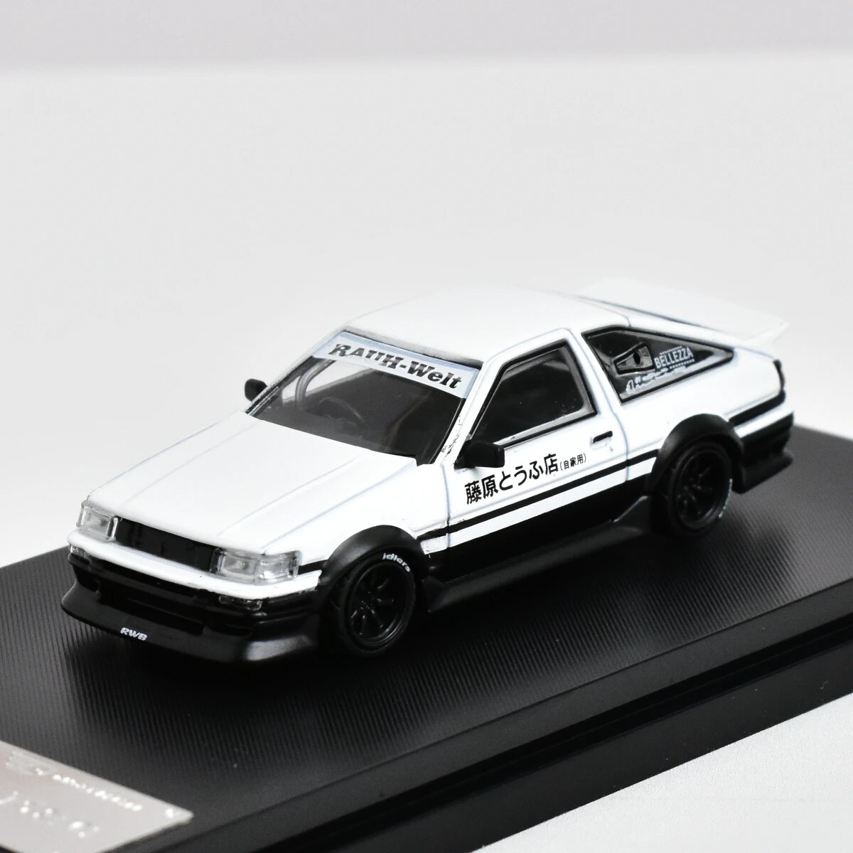 SW 1:64 Wide Body RWB AE86 Car - огляд і ціна Model Kit Escaflowne