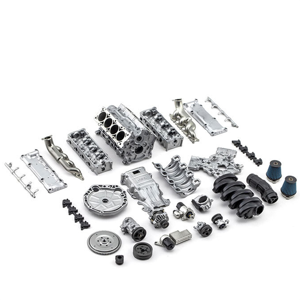 DIY MAD V8 Engine Internal Com - огляд і ціна Model Kit Cars
