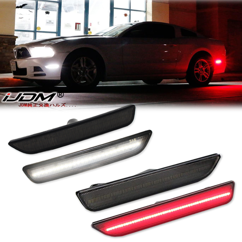 2pcs Car Front Rear Bumper Sid - огляд і ціна Model Kit Mustang