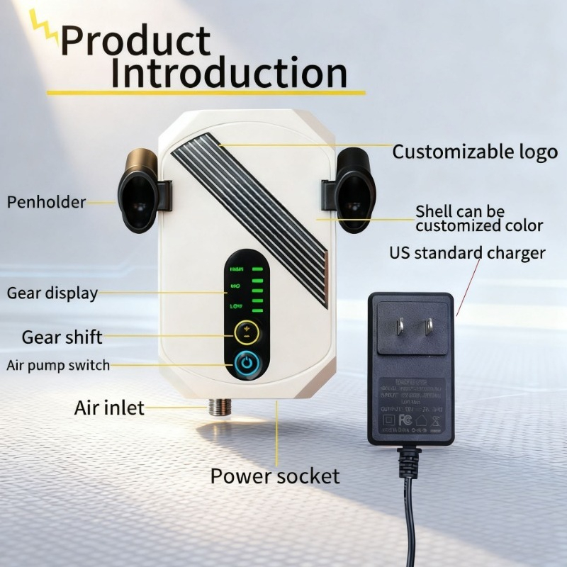 Airbrush Compressor US EU Plug - огляд і ціна Airbrush Compressor Kit
