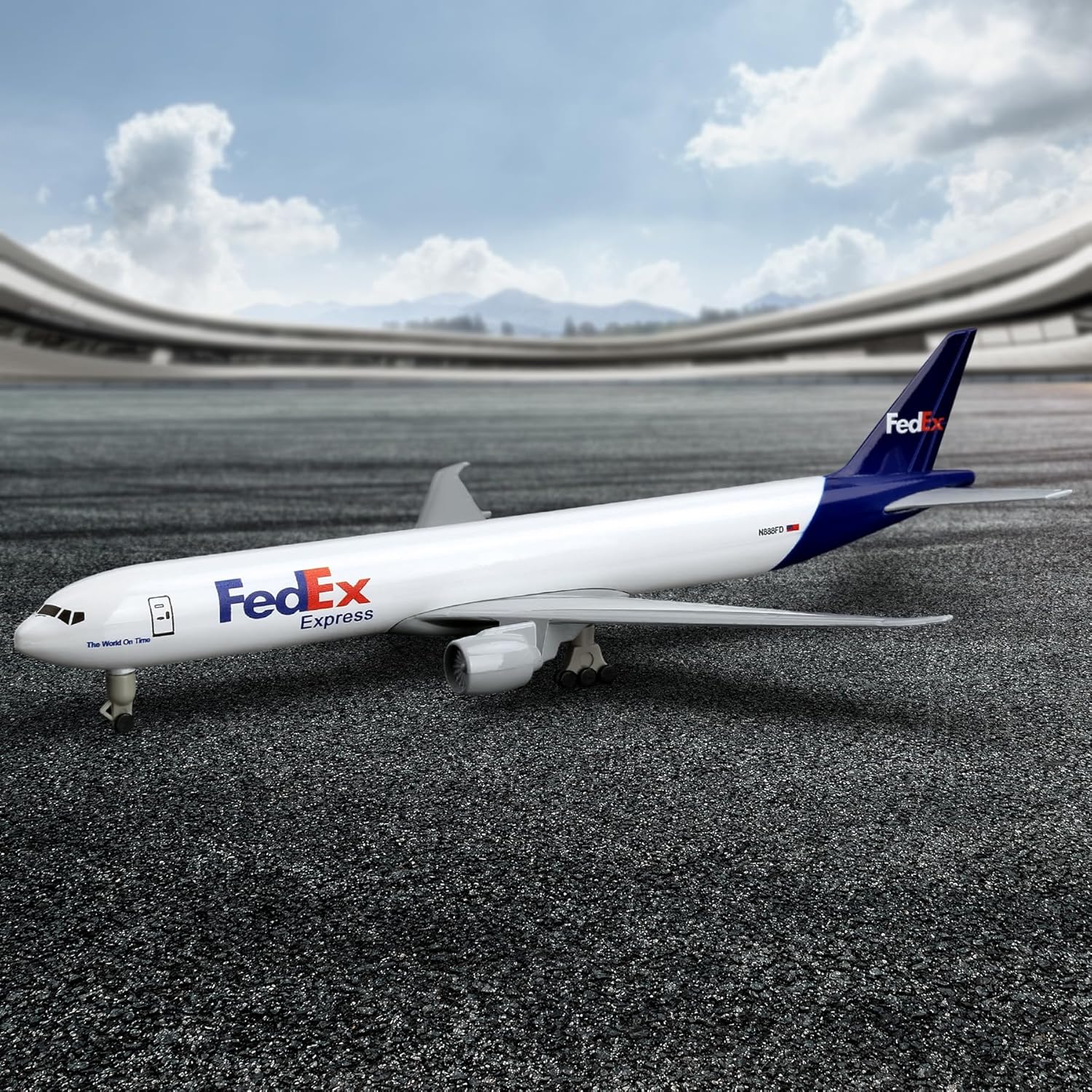 20cm Fedex B777 Airplane Model - огляд і ціна Model Kit Plane