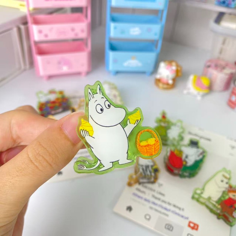 Moomin storage clip Stylish an - огляд і ціна Model Kit Plastic