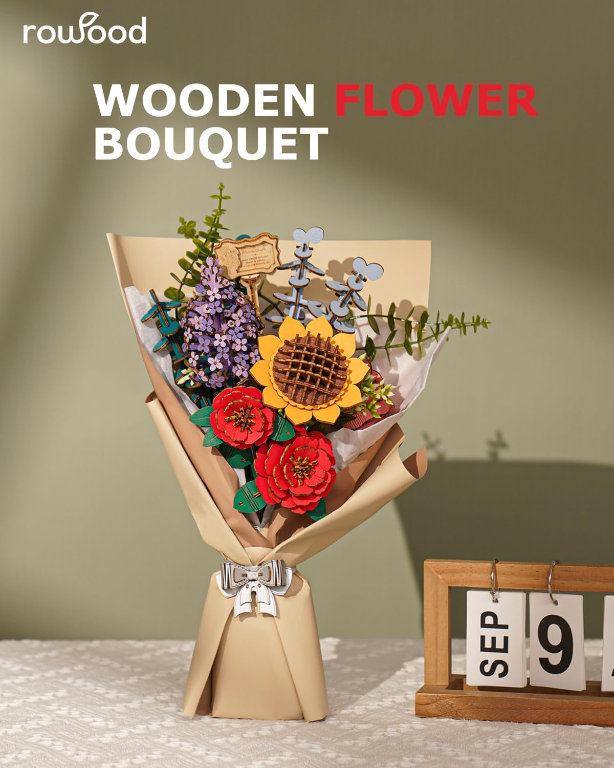 Rolife Wooden Flower Bouquet 3 - огляд і ціна Model Kit Revell