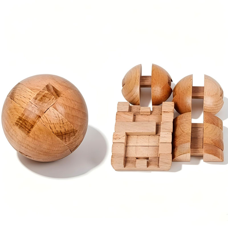 Classic Wooden Puzzle Ball Mag - огляд і ціна Model Kit Wood