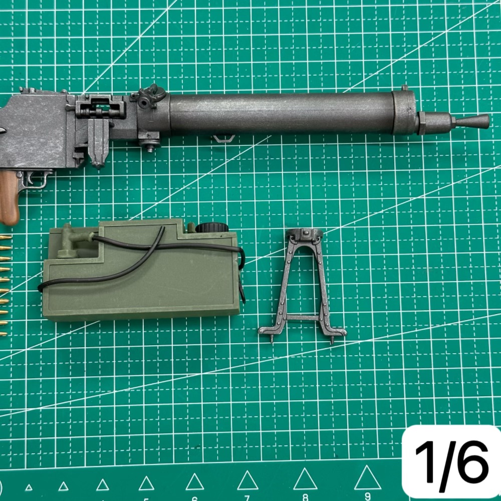 1/6 Scale Soldier Figures MG08 - огляд і ціна Model Kit Action Figure