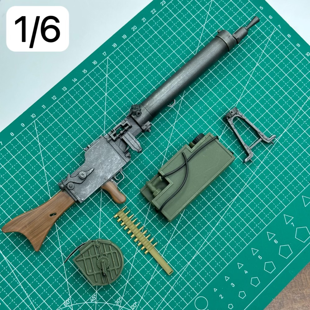 1/6 Scale Soldier Figures MG08 - огляд і ціна Model Kit Action Figure