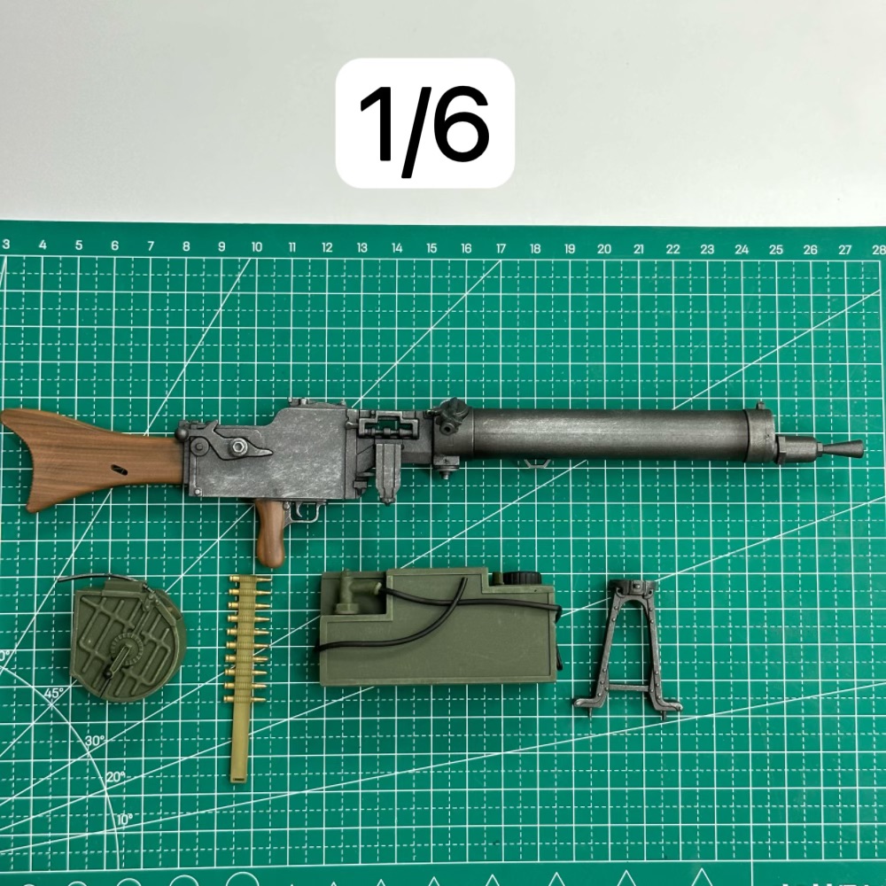 1/6 Scale Soldier Figures MG08 - огляд і ціна Model Kit Action Figure