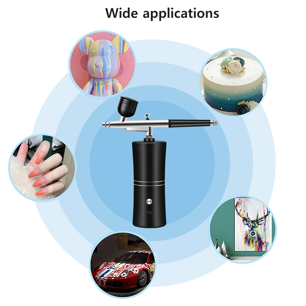 Airbrush Nail with Compressor  - огляд і ціна Airbrush Compressor Kit