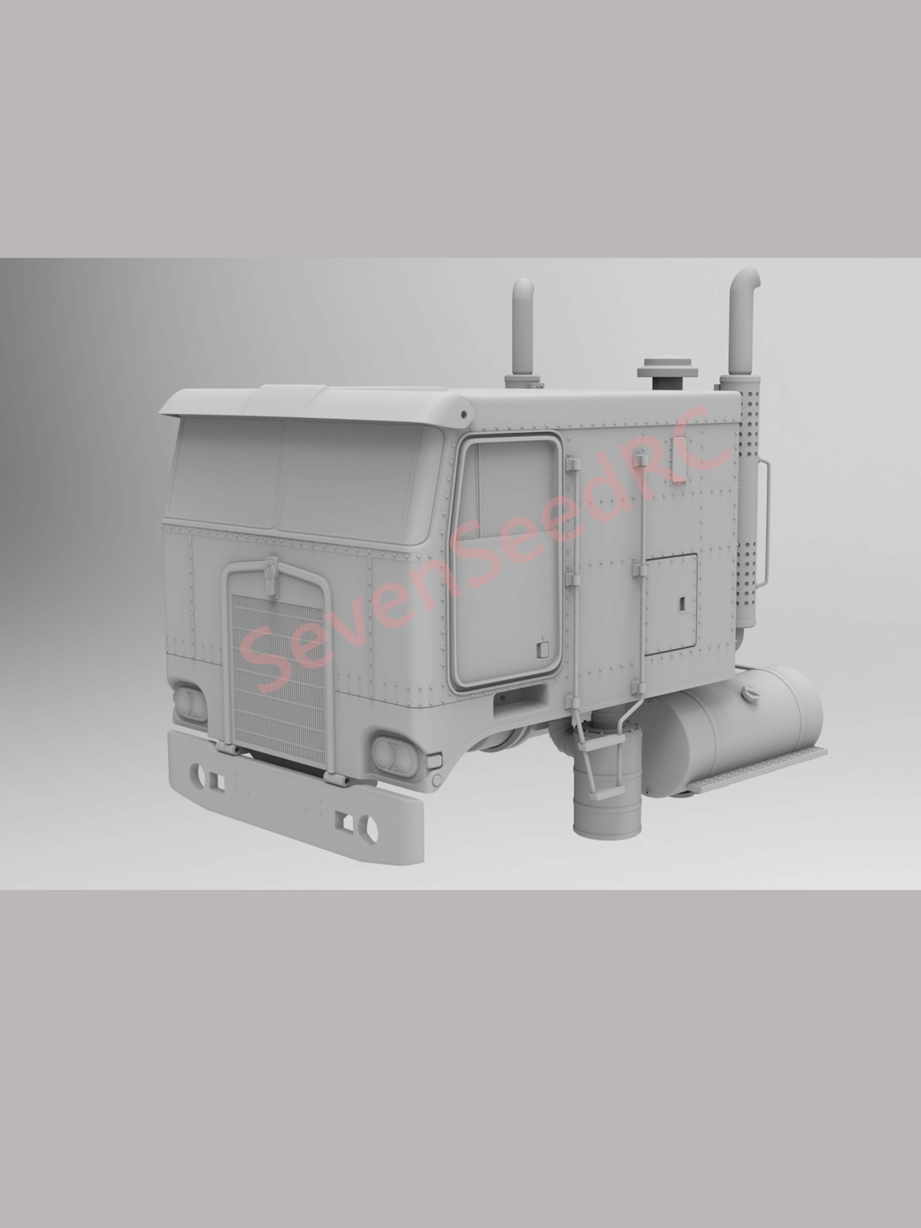 3d Print Truck Cab Kit KENWORT - огляд і ціна Model Kit Jdm