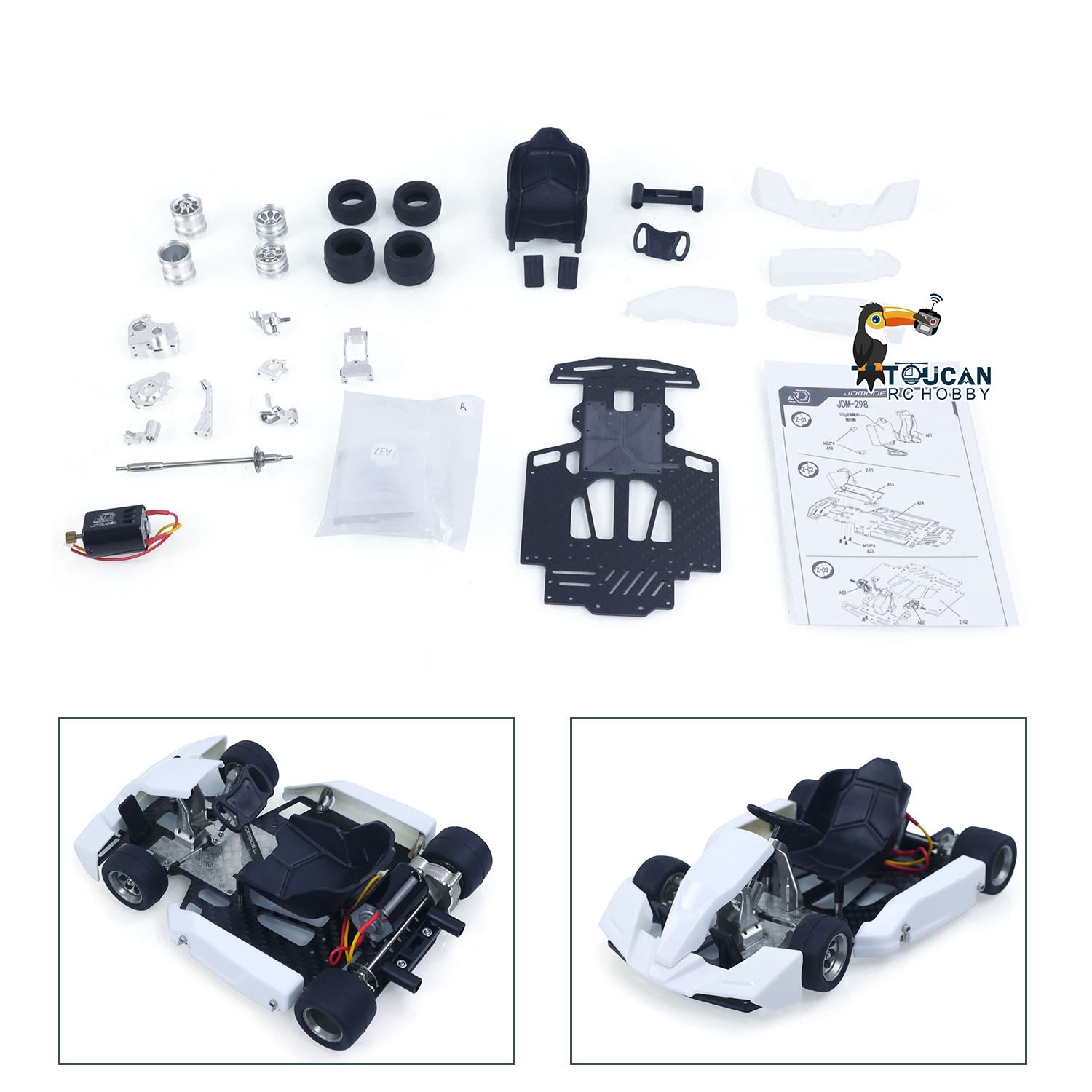 US Stock KIT JDM 298A 1/10 4x4 - огляд і ціна Model Kit Jdm