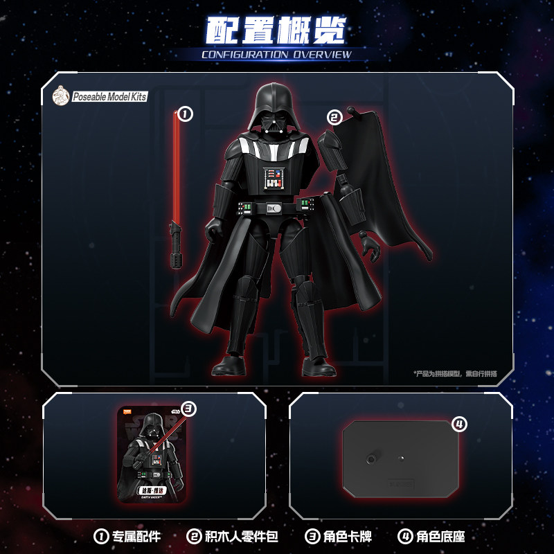 Blokees Star Wars Galaxy Vol.2 - огляд і ціна Model Kit Action Figure