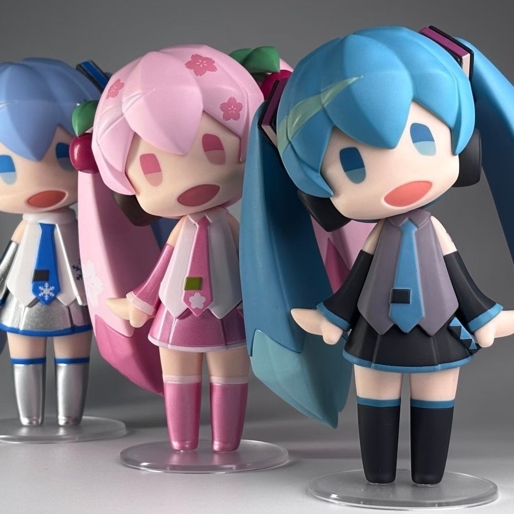 Miku Anime Figure & Building B - огляд і ціна Model Kit Cars