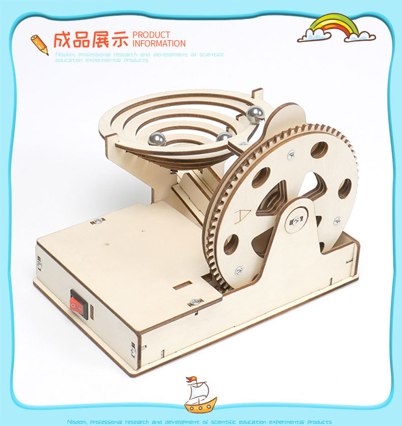 Steam Science Educational Kit  - огляд і ціна Model Kit Wood