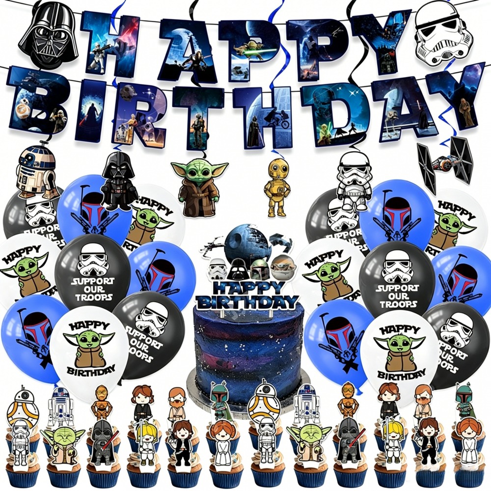 Star Wars Birthday Party Suppl - огляд і ціна Model Kit Star Wars