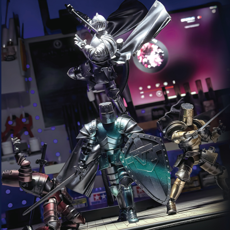 Medieval Knight Multi-Joint Mo - огляд і ціна Model Kit Action Figure