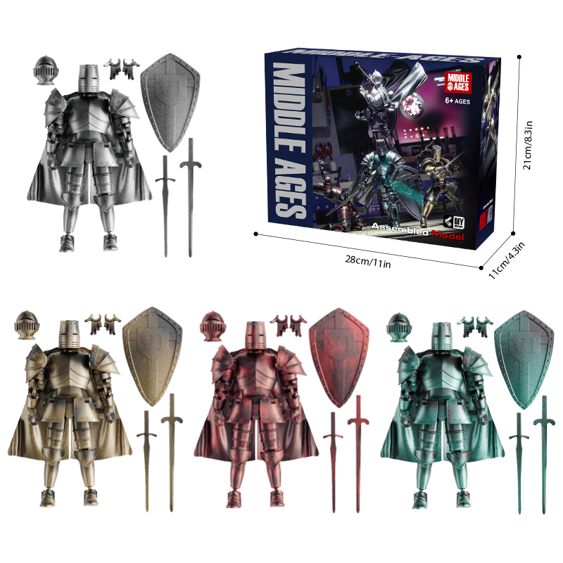 Medieval Knight Multi-Joint Mo - огляд і ціна Model Kit Action Figure